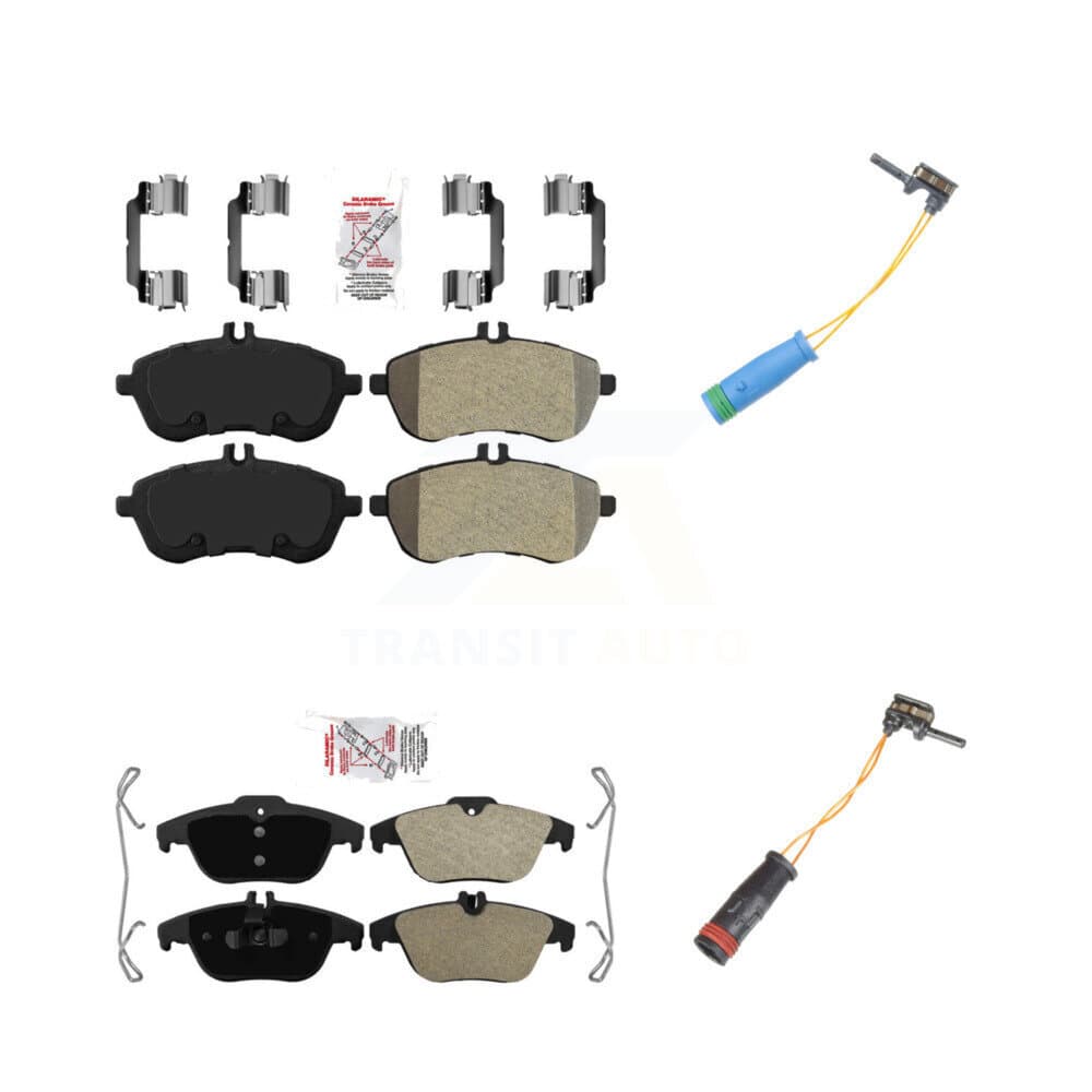 AmeriBRAKES - KNW-100160 - Front and Rear Disc Brake Pad Kits image 1