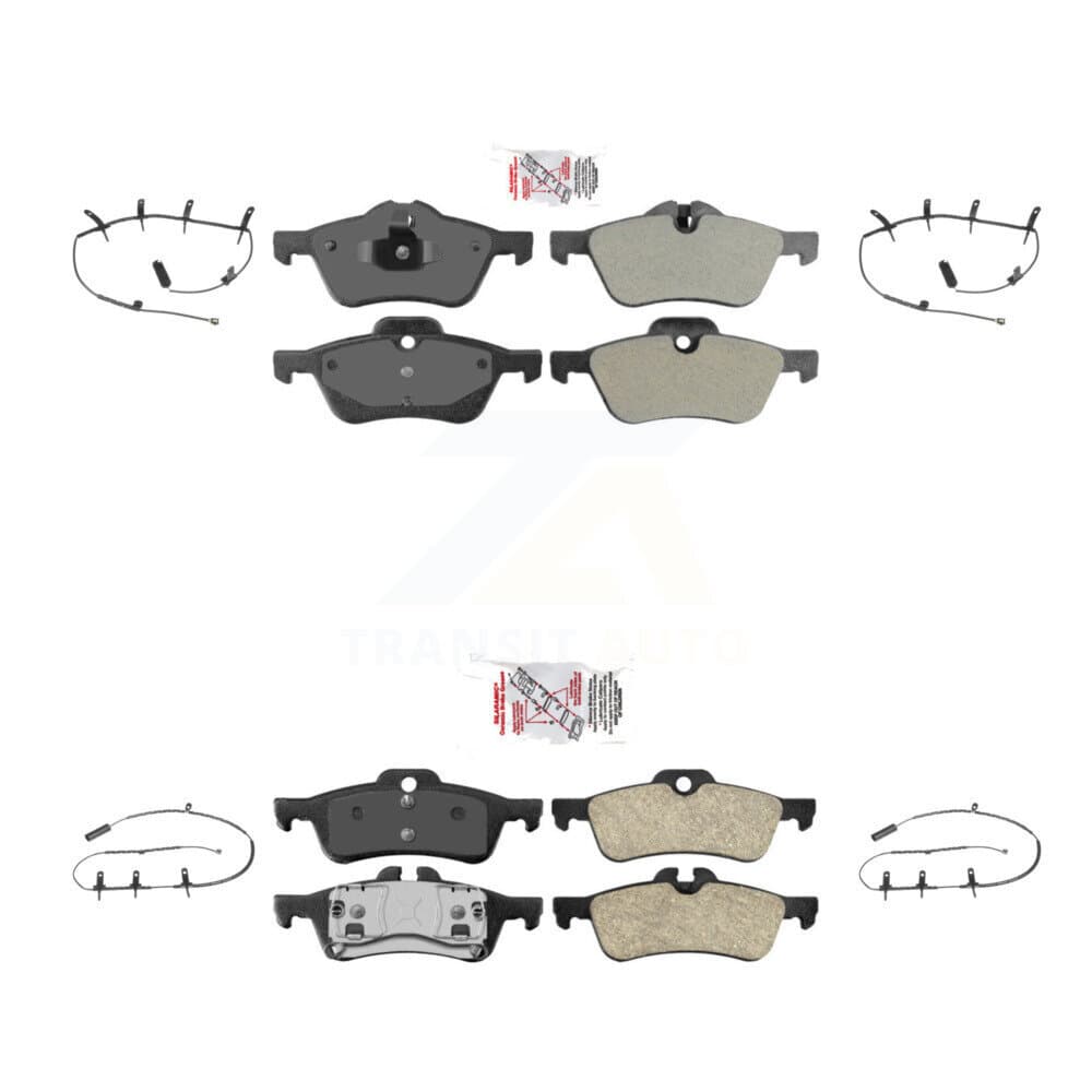 AmeriBRAKES - KNW-100201 - Front and Rear Disc Brake Pad Kits image 1