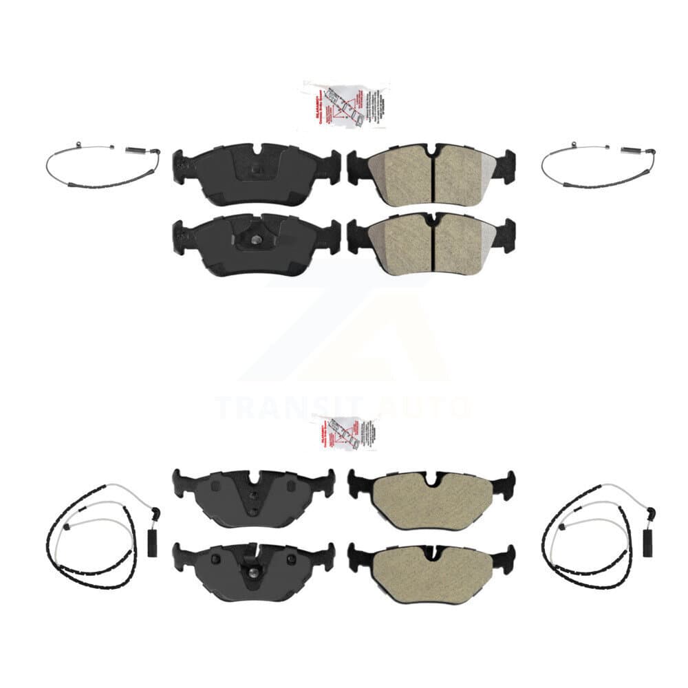 AmeriBRAKES - KNW-100209 - Front and Rear Disc Brake Pad Kits image 1