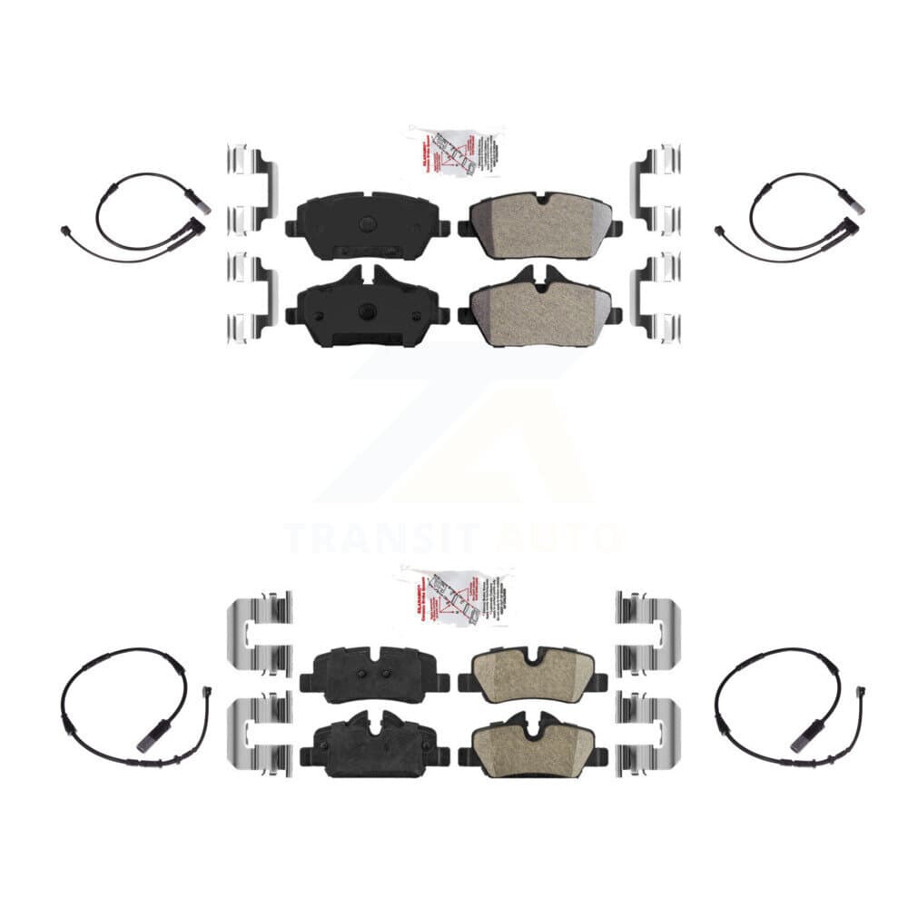 AmeriBRAKES - KNW-100221 - Front and Rear Disc Brake Pad Kits image 1