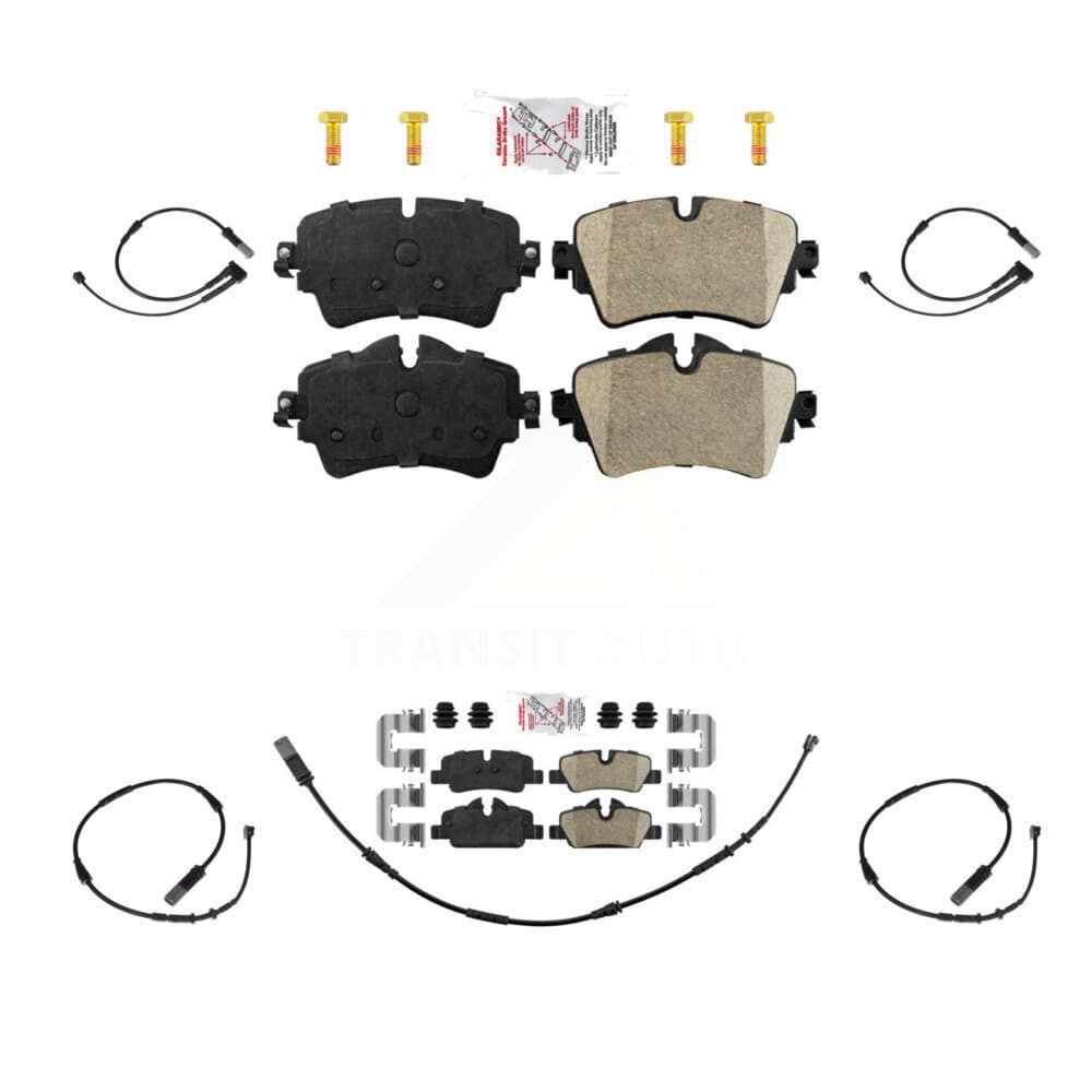 AmeriBRAKES - KNW-100222 - Front and Rear Disc Brake Pad Kits image 1