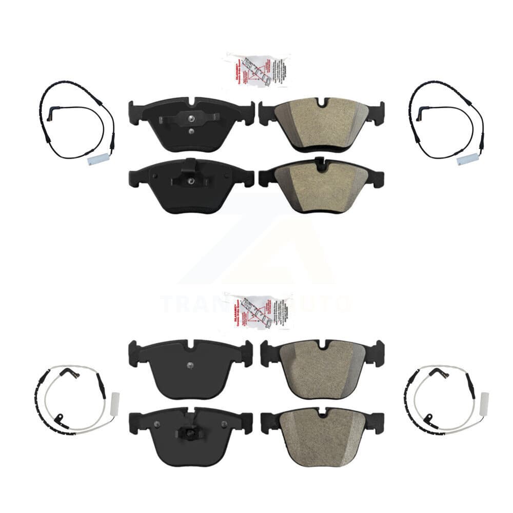 AmeriBRAKES - KNW-100237 - Front and Rear Disc Brake Pad Kits image 1