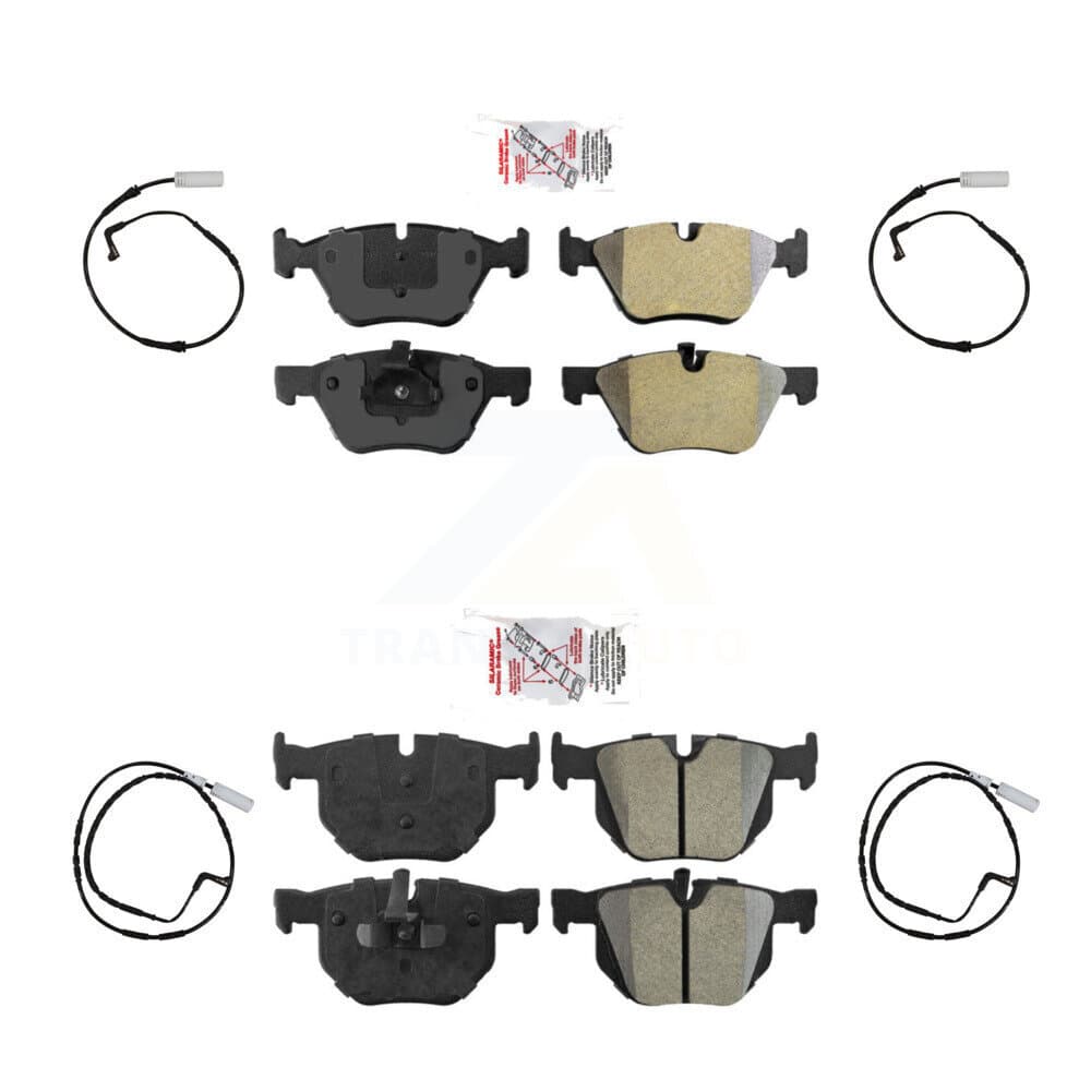 AmeriBRAKES - KNW-100244 - Front and Rear Disc Brake Pad Kits image 1