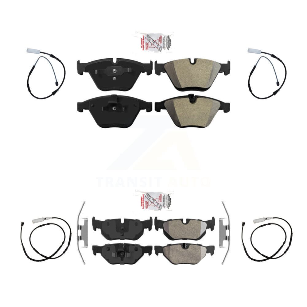 AmeriBRAKES - KNW-100277 - Front and Rear Disc Brake Pad Kits image 1
