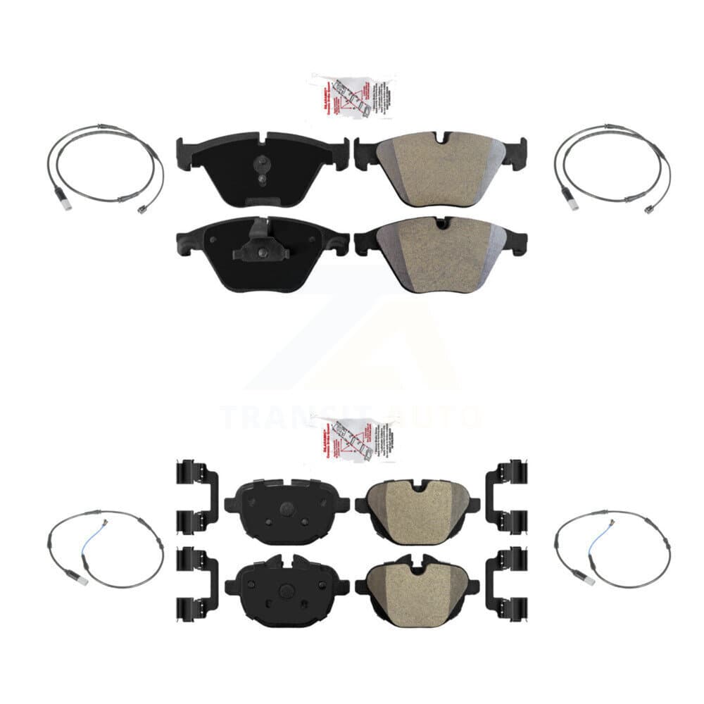 AmeriBRAKES - KNW-100290 - Front and Rear Disc Brake Pad Kits image 1