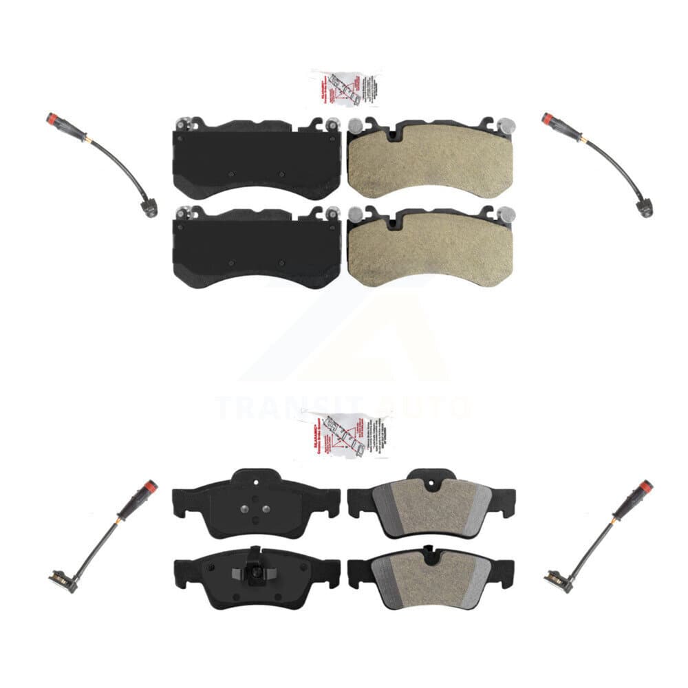 AmeriBRAKES - KNW-100301 - Front and Rear Disc Brake Pad Kits image 1