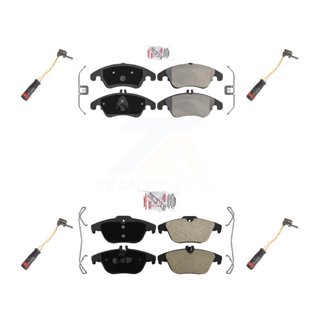 AmeriBRAKES - KNW-100316 - Front and Rear Disc Brake Pad Kits image 1