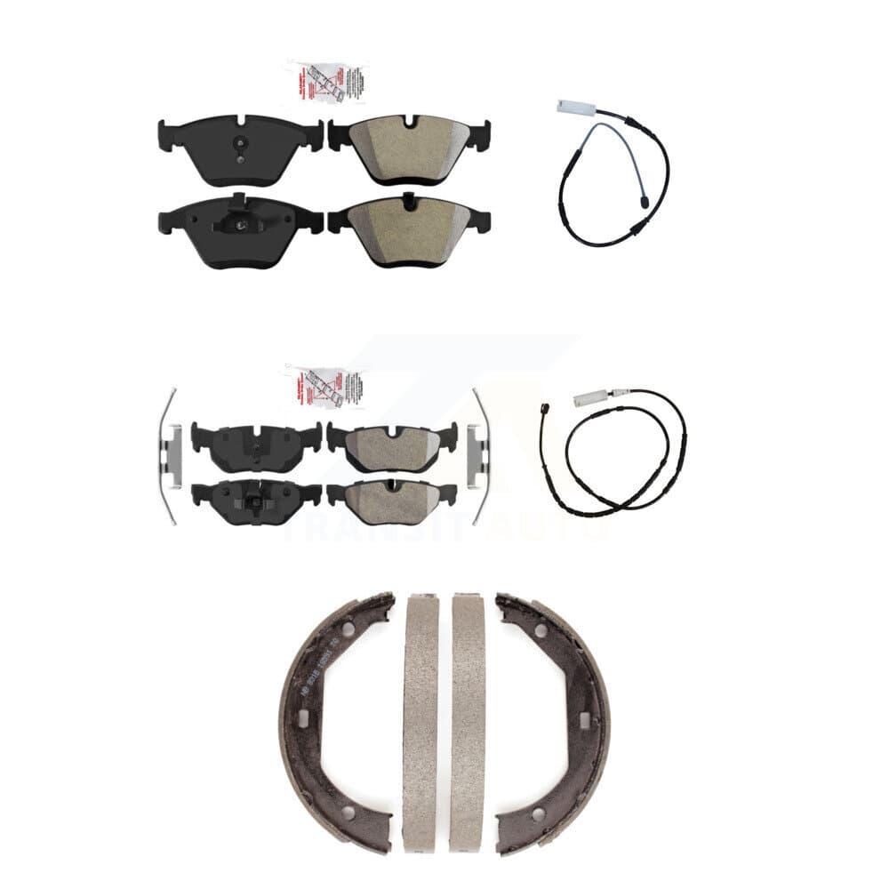AmeriBRAKES - KNW-100400 - Front and Rear Disc Brake Pad Kits image 1
