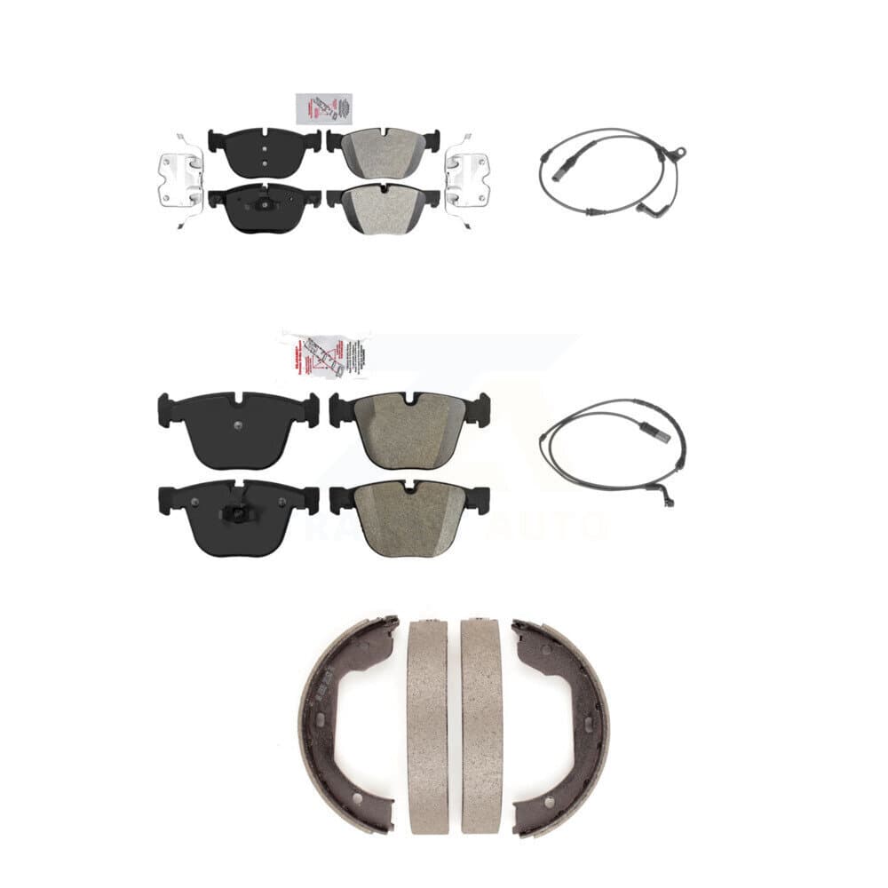 AmeriBRAKES - KNW-100411 - Front and Rear Disc Brake Pad Kits image 1