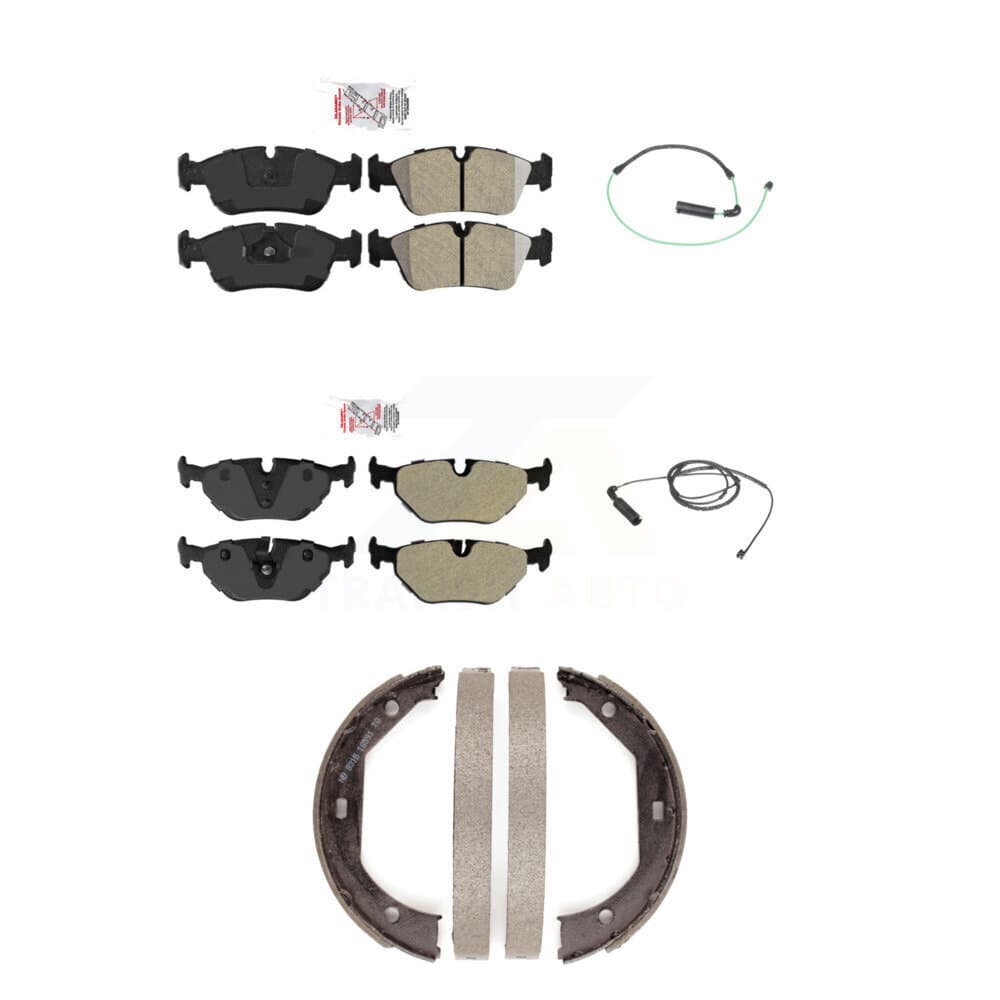 AmeriBRAKES - KNW-100413 - Front and Rear Disc Brake Pad Kits image 1