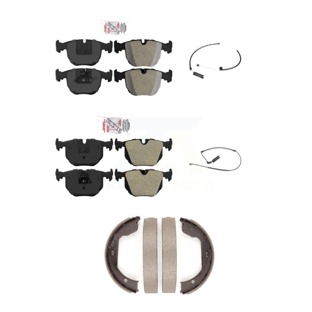 AmeriBRAKES - KNW-100431 - Front and Rear Disc Brake Pad Kits image 1