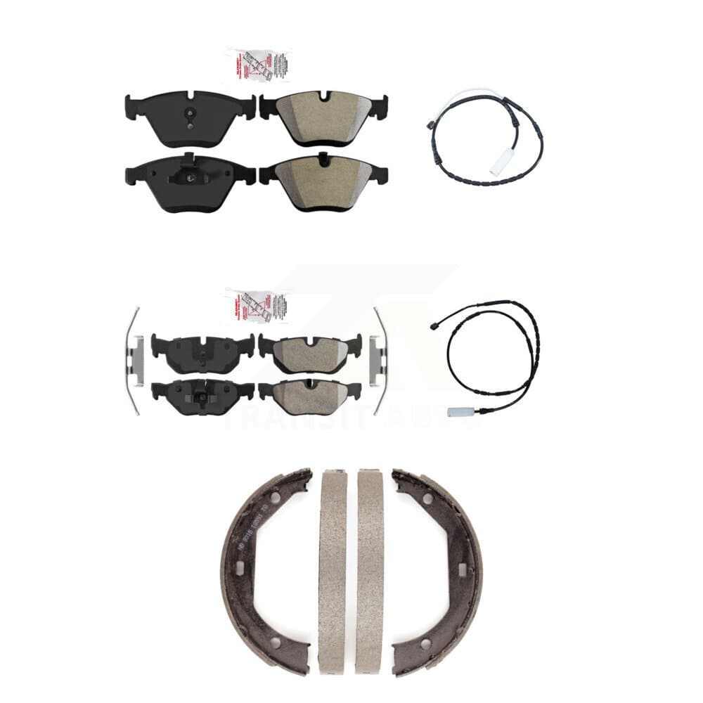 AmeriBRAKES - KNW-100446 - Front and Rear Disc Brake Pad Kits image 1