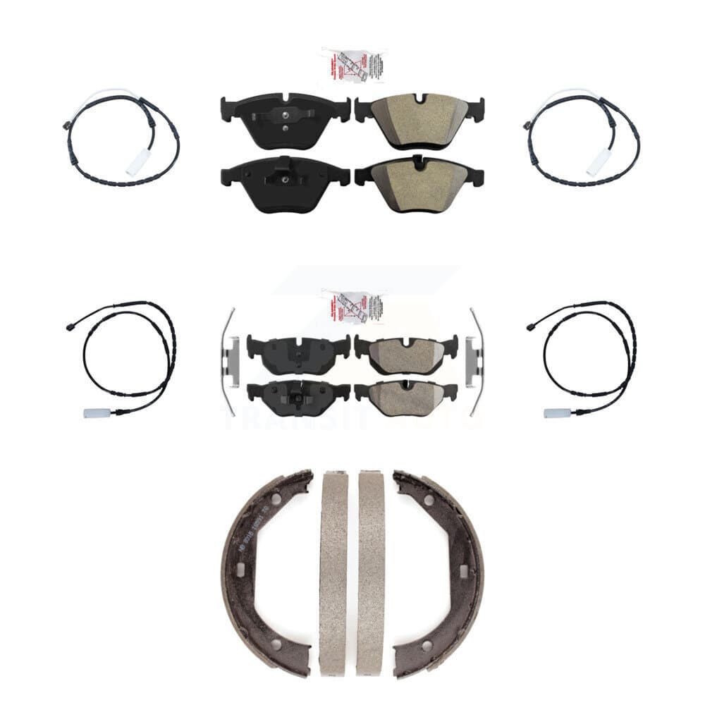 AmeriBRAKES - KNW-100482 - Front and Rear Disc Brake Pad Kits image 1