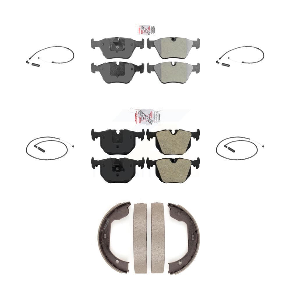 AmeriBRAKES - KNW-100509 - Front and Rear Disc Brake Pad Kits image 1