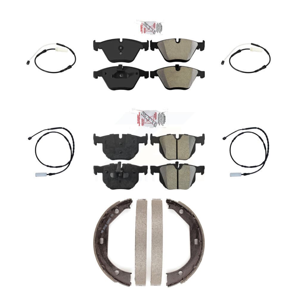 AmeriBRAKES - KNW-100511 - Front and Rear Disc Brake Pad Kits image 1