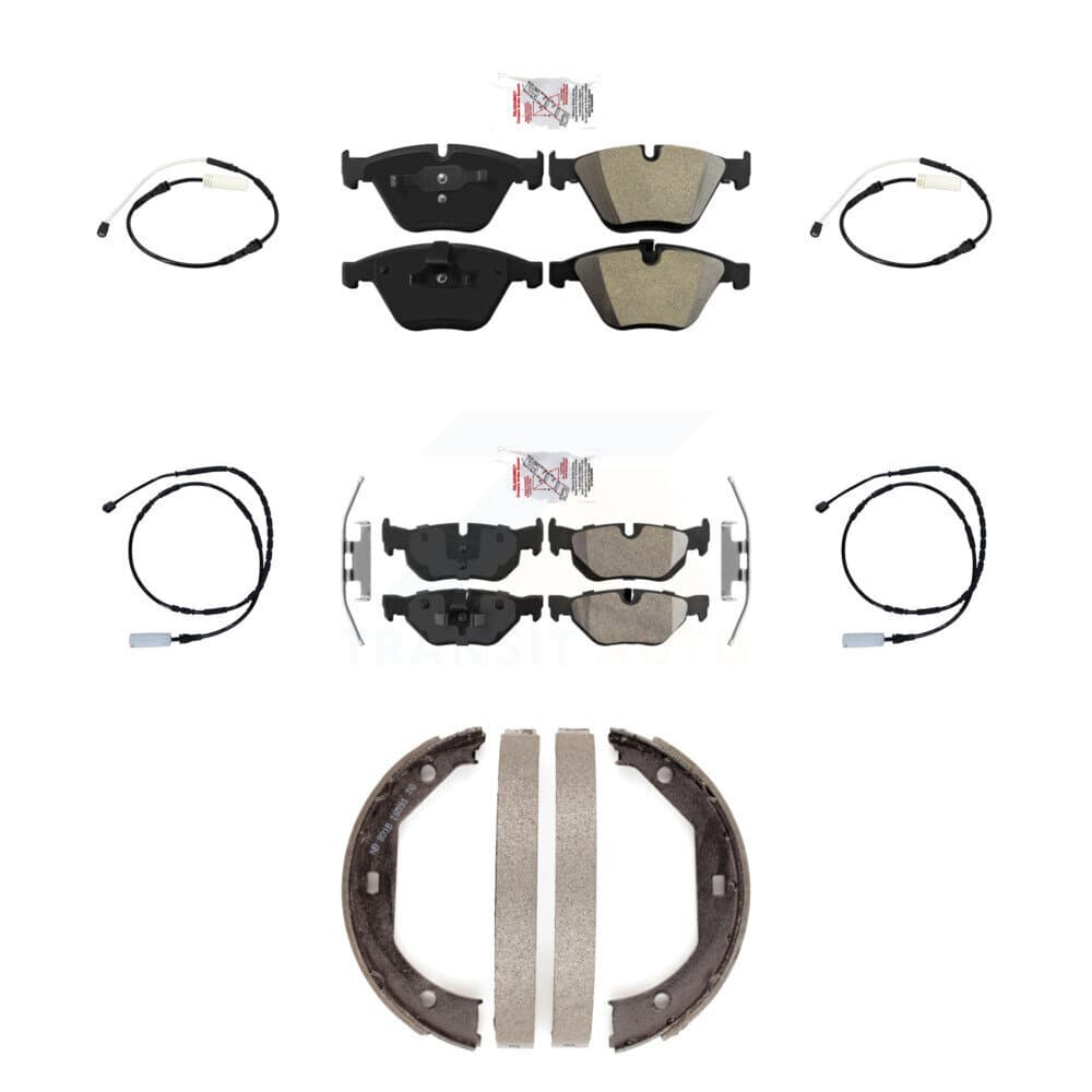 AmeriBRAKES - KNW-100521 - Front and Rear Disc Brake Pad Kits image 1