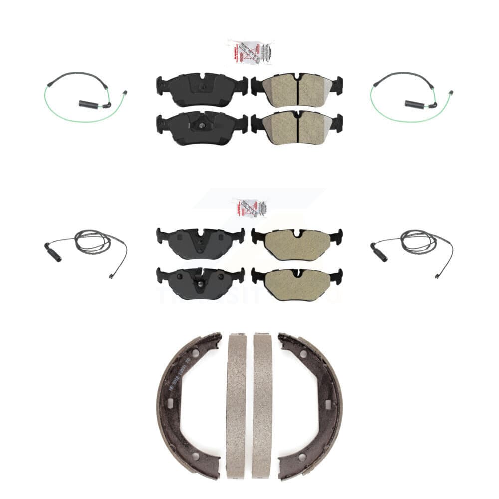 AmeriBRAKES - KNW-100528 - Front and Rear Disc Brake Pad Kits image 1