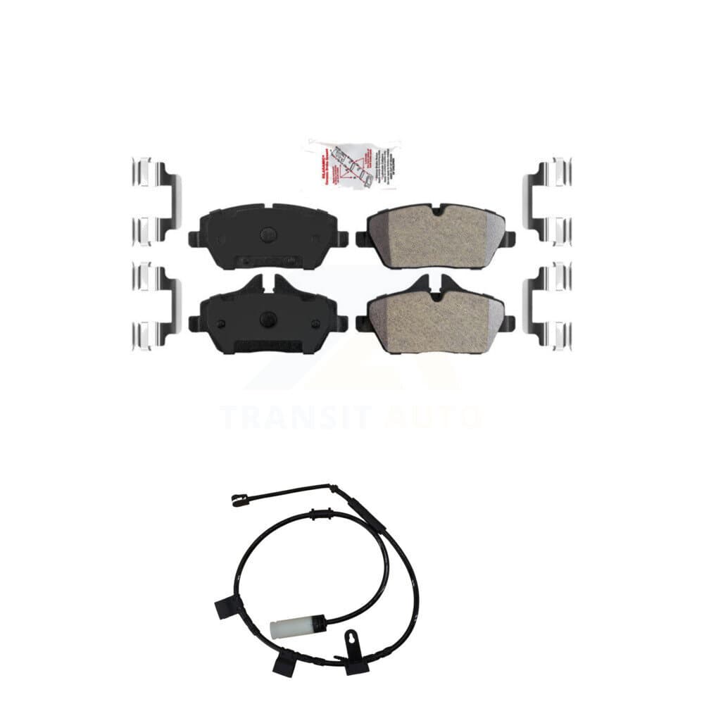 AmeriBRAKES - KNW-100557 - Front Disc Brake Pad Kits image 1
