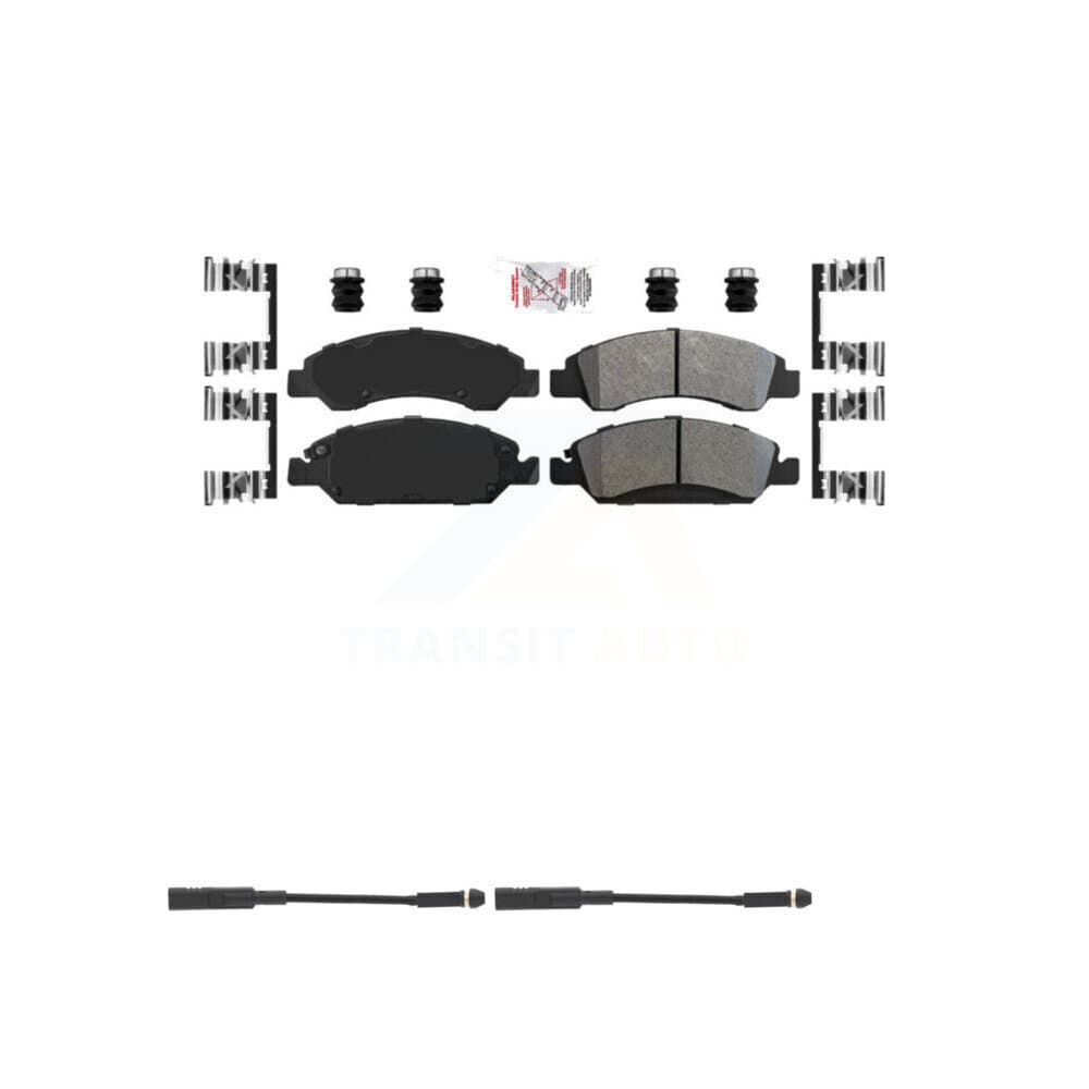 AmeriBRAKES - KNW-100839 - Front Disc Brake Pad Kits image 1