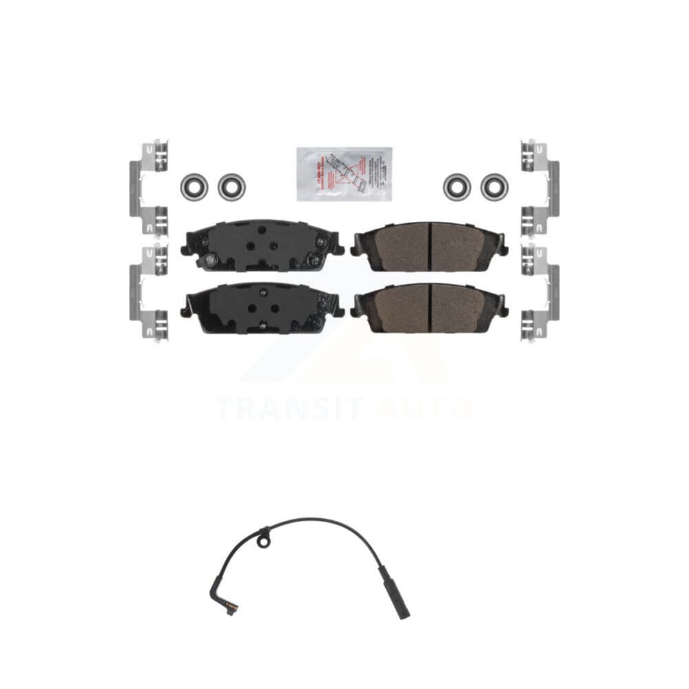 AmeriBRAKES - KNW-100876 - Rear Disc Brake Pad Kits image 1
