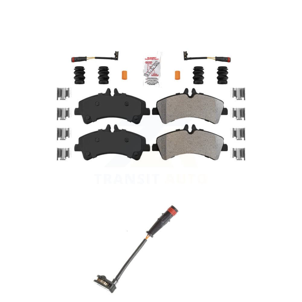 AmeriBRAKES - KNW-100902 - Rear Disc Brake Pad Kits image 1