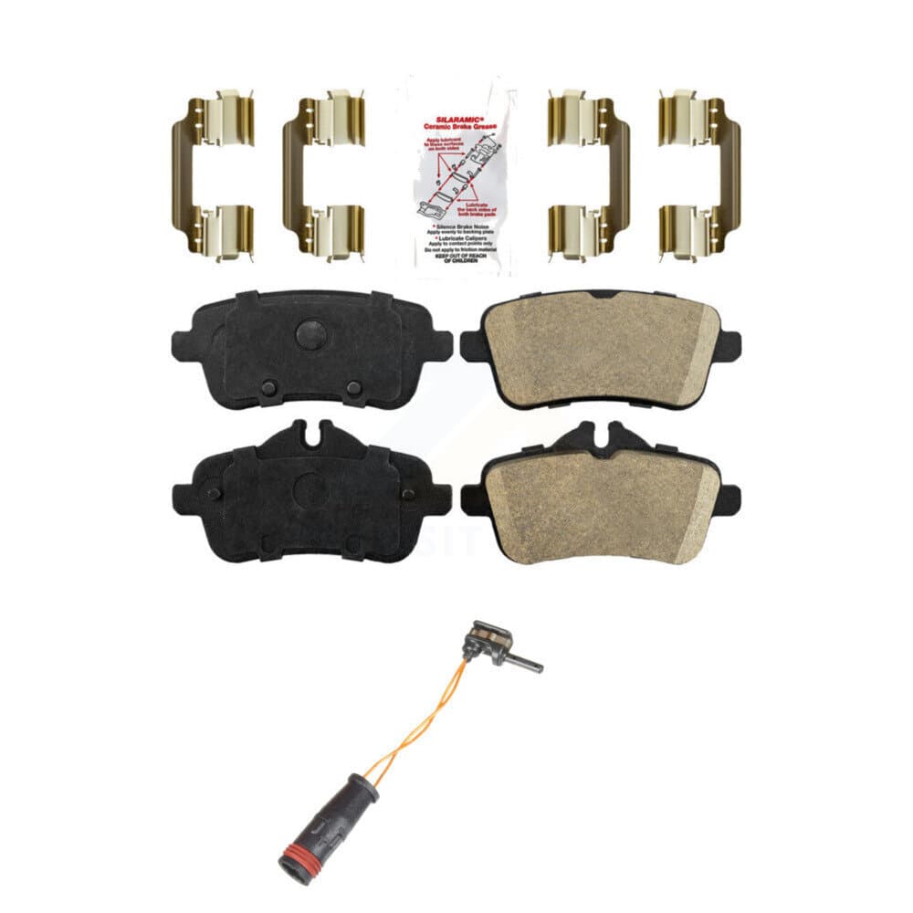 AmeriBRAKES - KNW-100938 - Rear Disc Brake Pad Kits image 1