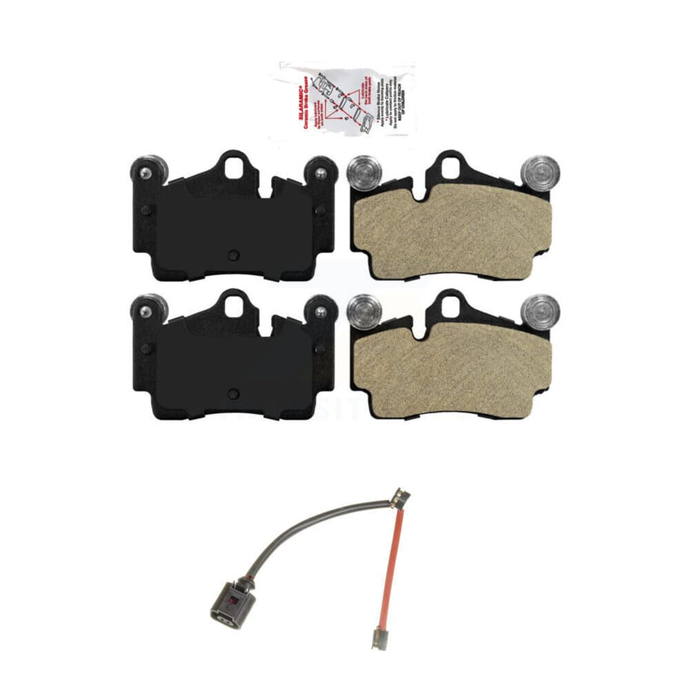 AmeriBRAKES - KNW-100955 - Rear Disc Brake Pad Kits image 1