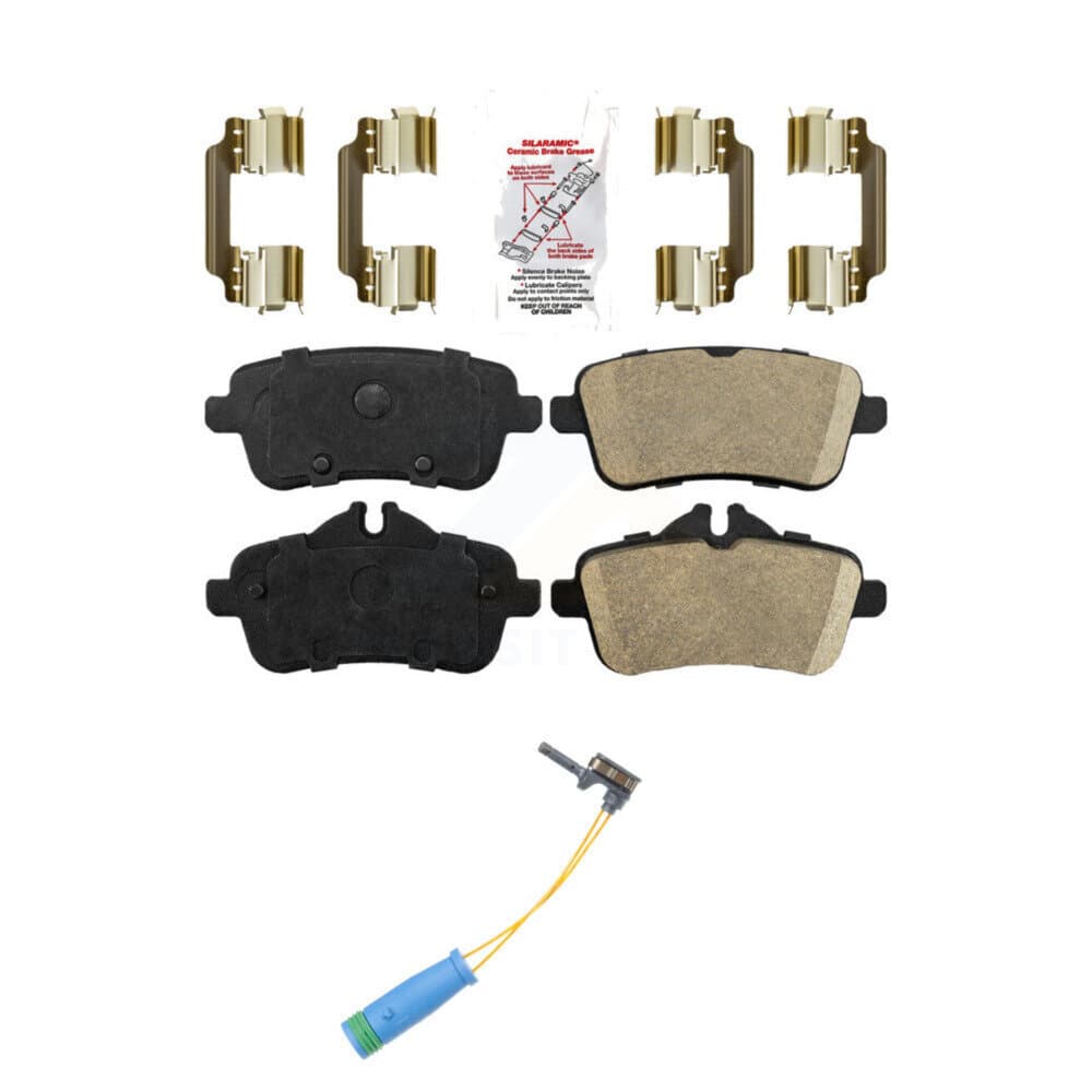AmeriBRAKES - KNW-100967 - Rear Disc Brake Pad Kits image 1