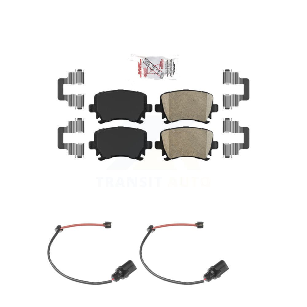 AmeriBRAKES - KNW-101025 - Rear Disc Brake Pad Kits image 1