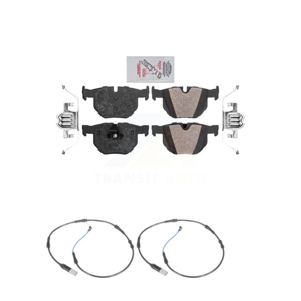 AmeriBRAKES - KNW-101044 - Rear Disc Brake Pad Kits image 1