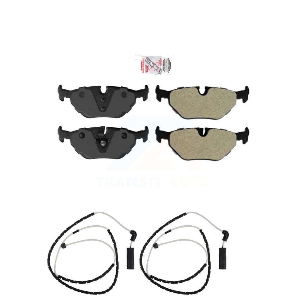 AmeriBRAKES - KNW-101046 - Rear Disc Brake Pad Kits image 1