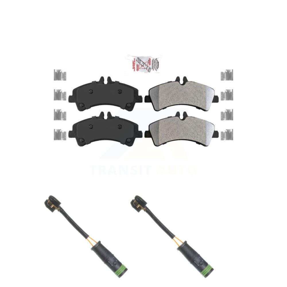 AmeriBRAKES - KNW-101048 - Rear Disc Brake Pad Kits image 1