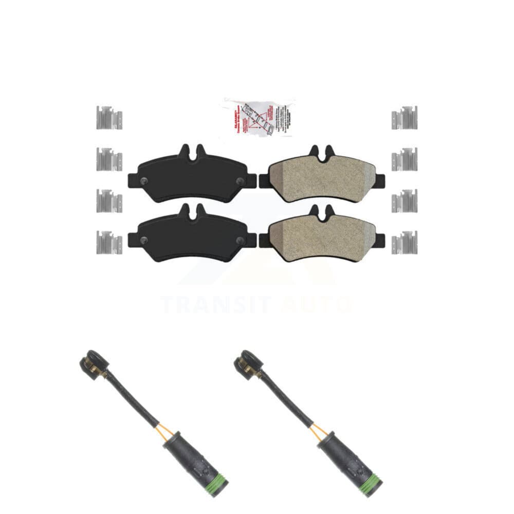 AmeriBRAKES - KNW-101050 - Rear Disc Brake Pad Kits image 1