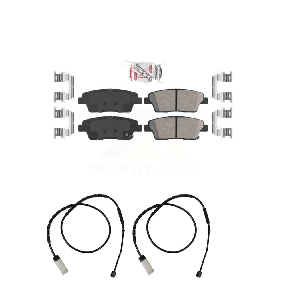 AmeriBRAKES - KNW-101086 - Rear Disc Brake Pad Kits image 1