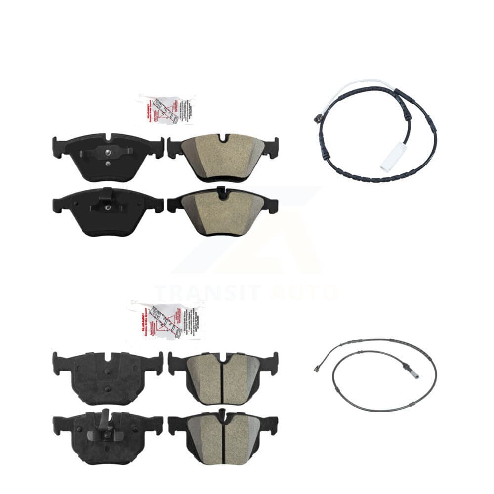 AmeriBRAKES - KNW-101110 - Front and Rear Disc Brake Pad Kits image 1