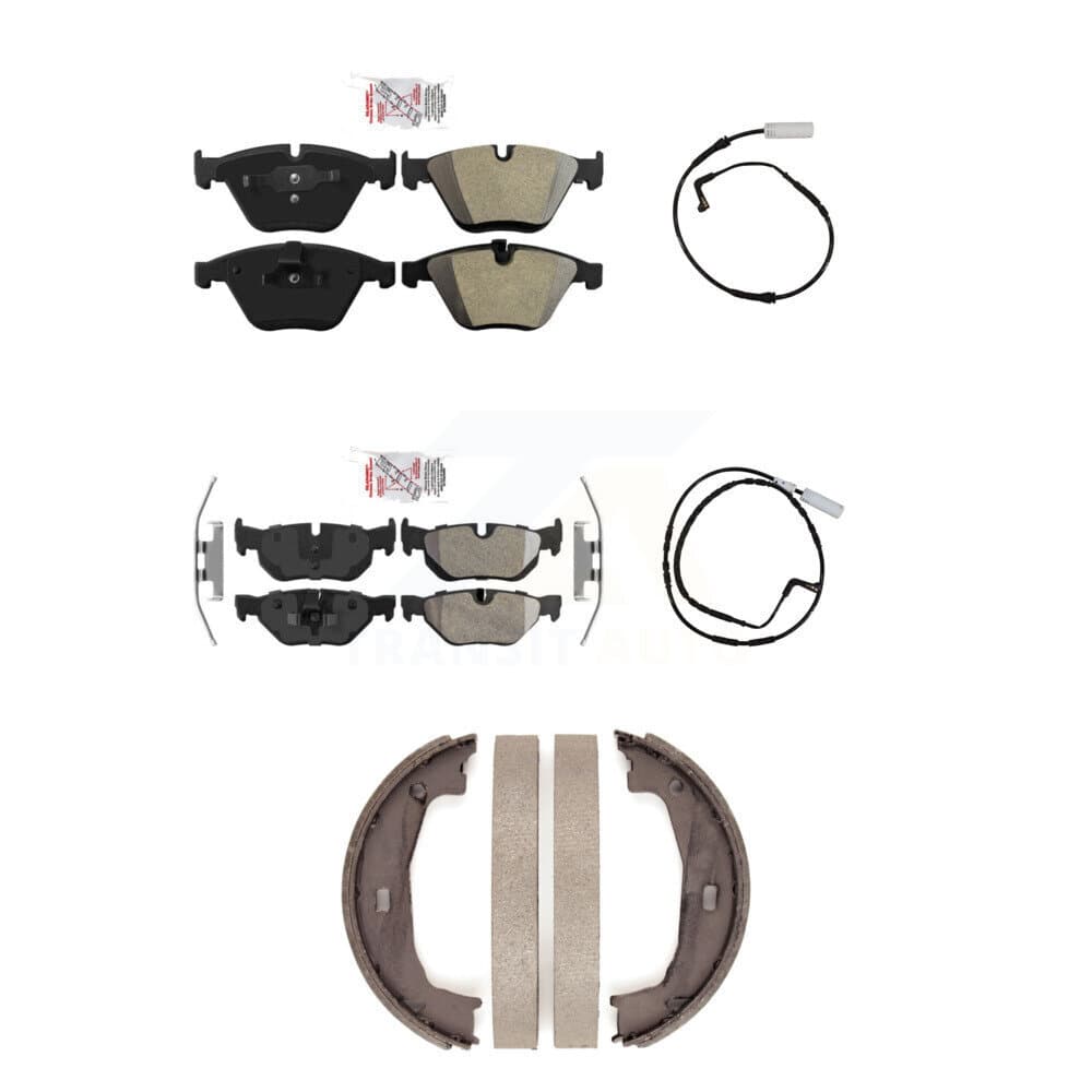 AmeriBRAKES - KNW-101193 - Front and Rear Disc Brake Pad Kits image 1