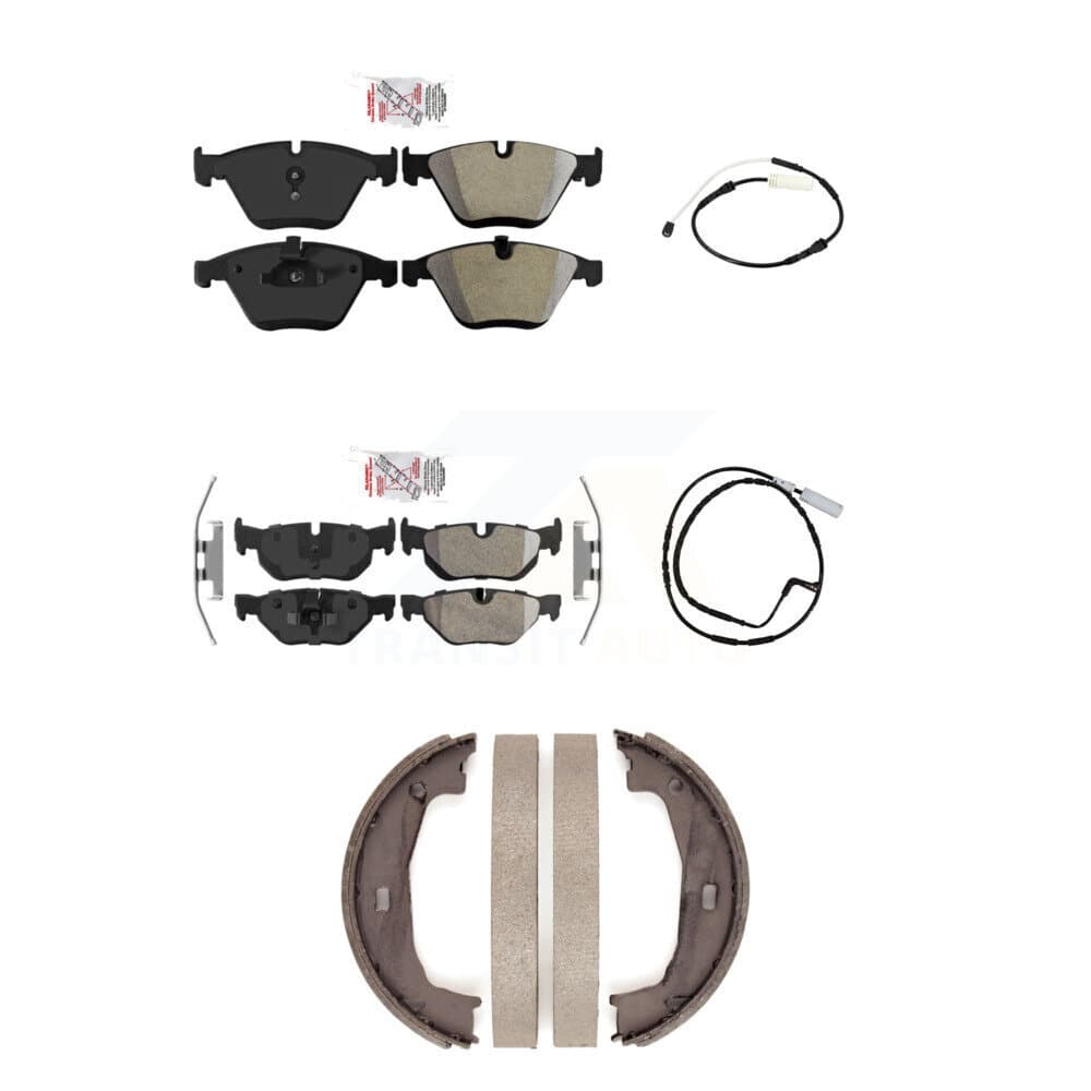 AmeriBRAKES - KNW-101196 - Front and Rear Disc Brake Pad Kits image 1
