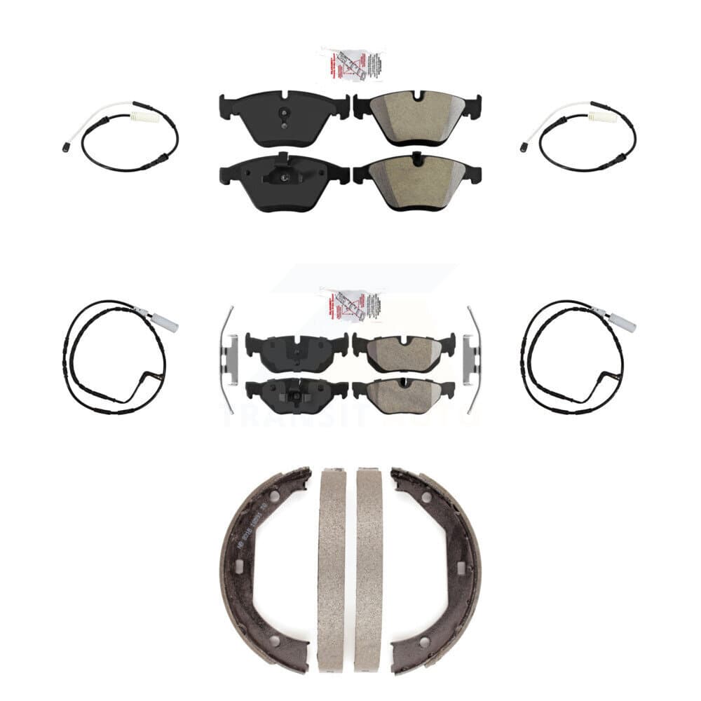 AmeriBRAKES - KNW-101222 - Front and Rear Disc Brake Pad Kits image 1