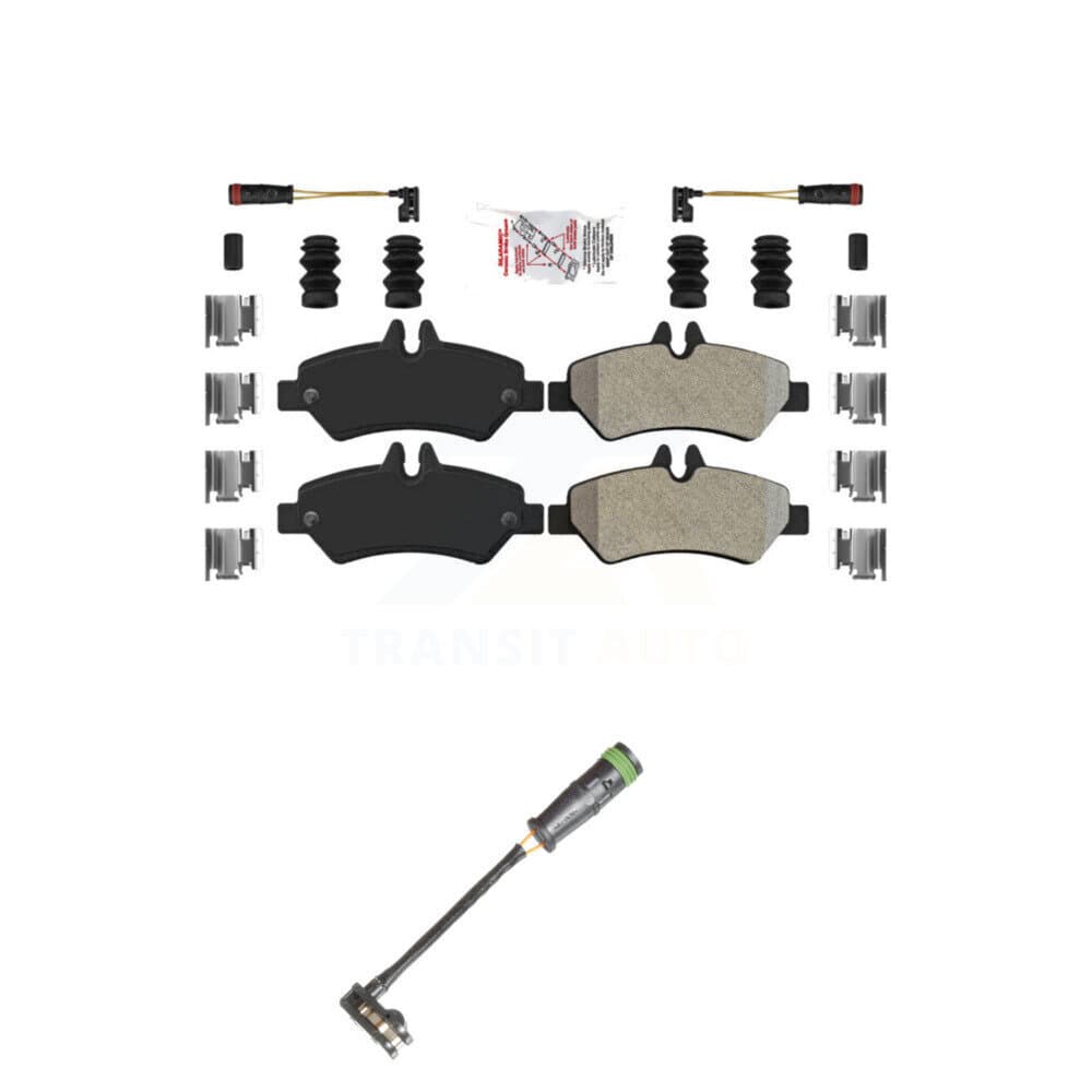 AmeriBRAKES - KNW-101232 - Rear Disc Brake Pad Kits image 1