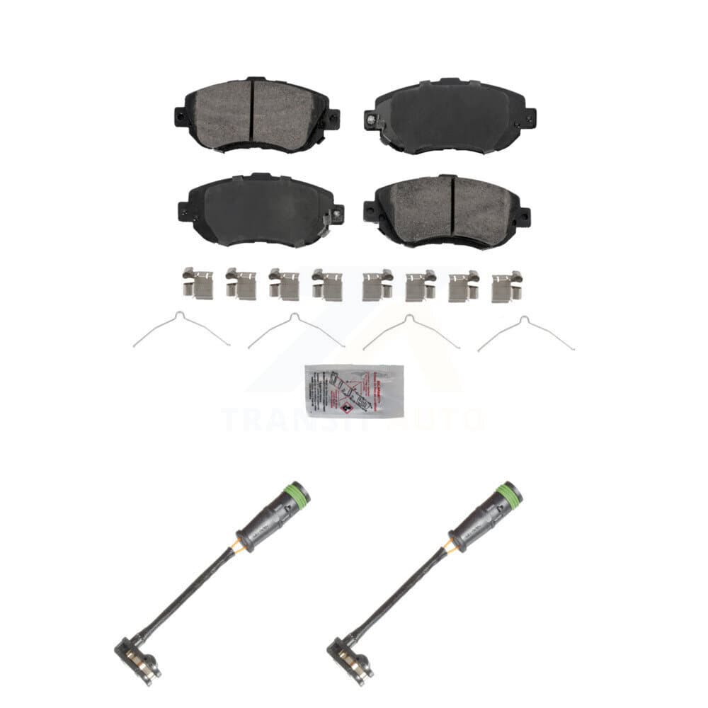 AmeriBRAKES - KNW-101242 - Rear Disc Brake Pad Kits image 1