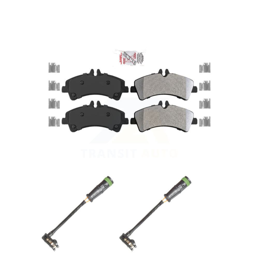 AmeriBRAKES - KNW-101252 - Rear Disc Brake Pad Kits image 1