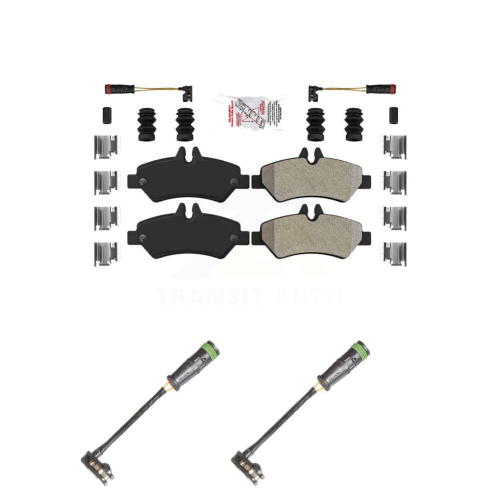 AmeriBRAKES - KNW-101255 - Rear Disc Brake Pad Kits image 1