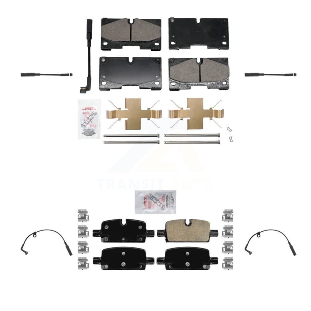 AmeriBRAKES - KNW-101276 - Front and Rear Disc Brake Pad Kits image 1
