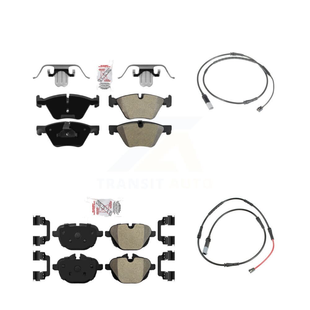 AmeriBRAKES - KNW-101409 - Front and Rear Disc Brake Pad Kits image 1