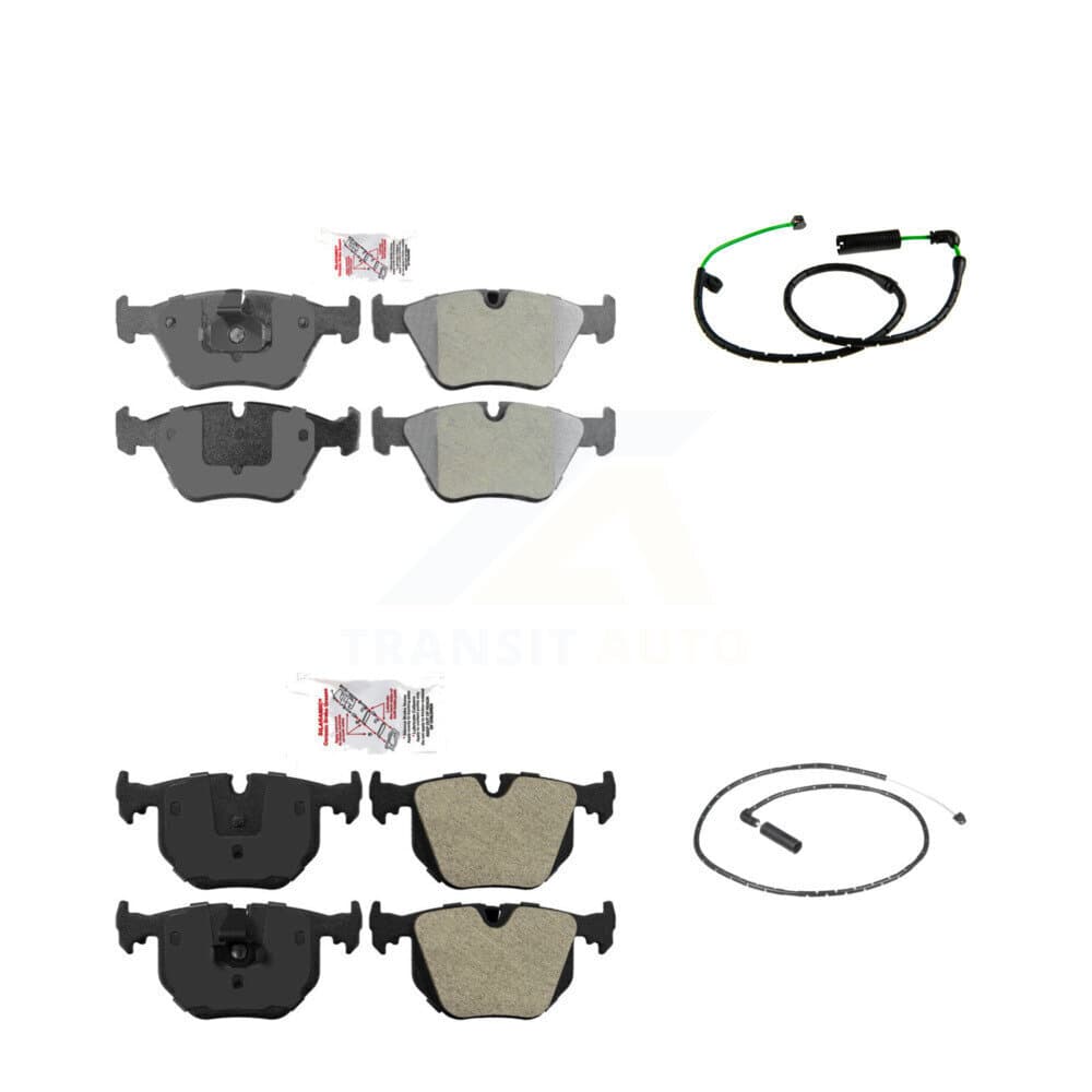 AmeriBRAKES - KNW-101411 - Front and Rear Disc Brake Pad Kits image 1