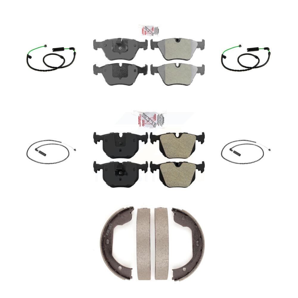 AmeriBRAKES - KNW-101460 - Front and Rear Disc Brake Pad Kits image 1