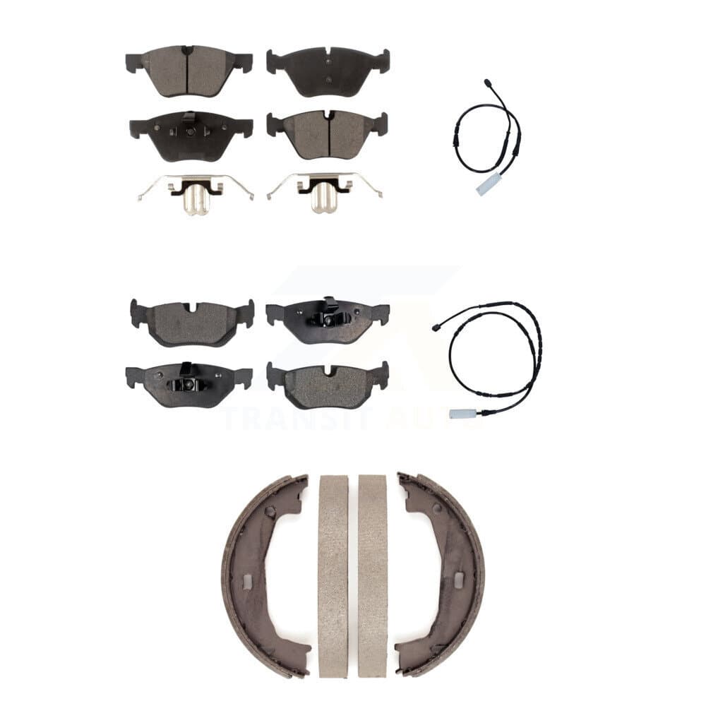 Positive Plus - KPW-100437 - Front and Rear Disc Brake Pad Kits image 1