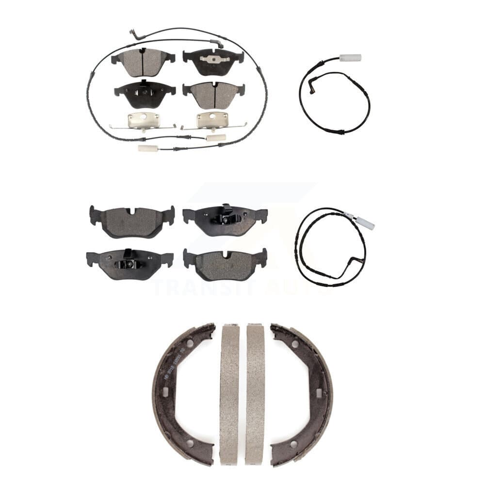 Positive Plus - KPW-100471 - Front and Rear Disc Brake Pad Kits image 1