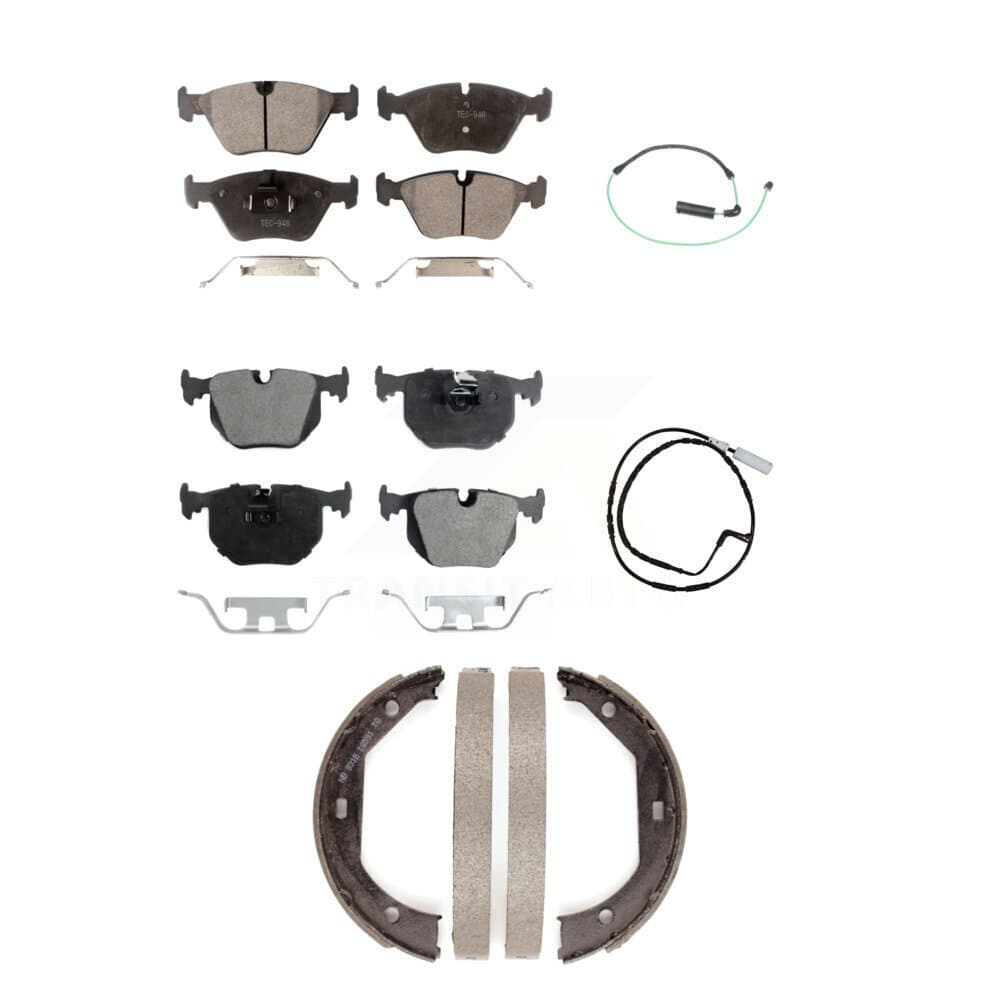 Positive Plus - KPW-100497 - Front and Rear Disc Brake Pad Kits image 1