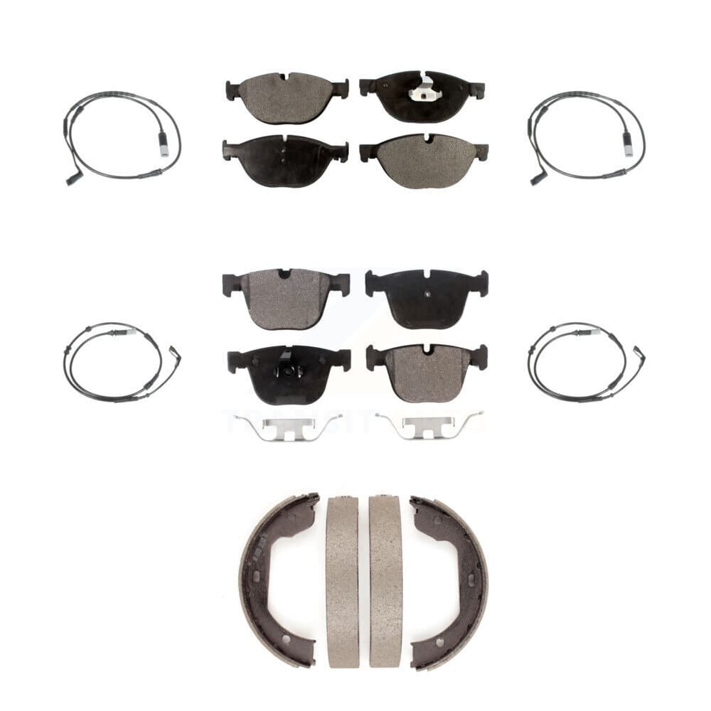 Positive Plus - KPW-100501 - Front and Rear Disc Brake Pad Kits image 1